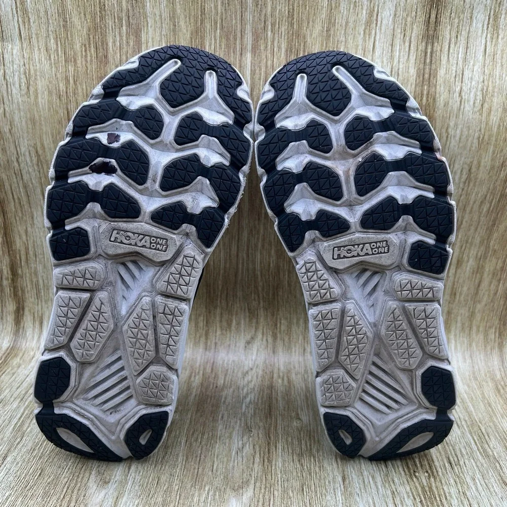 Hoka One One Clifton 7 Men's Size 9.5 D Blue Running Shoes Sneaker 1110508 MOAN - Picture 8 of 10